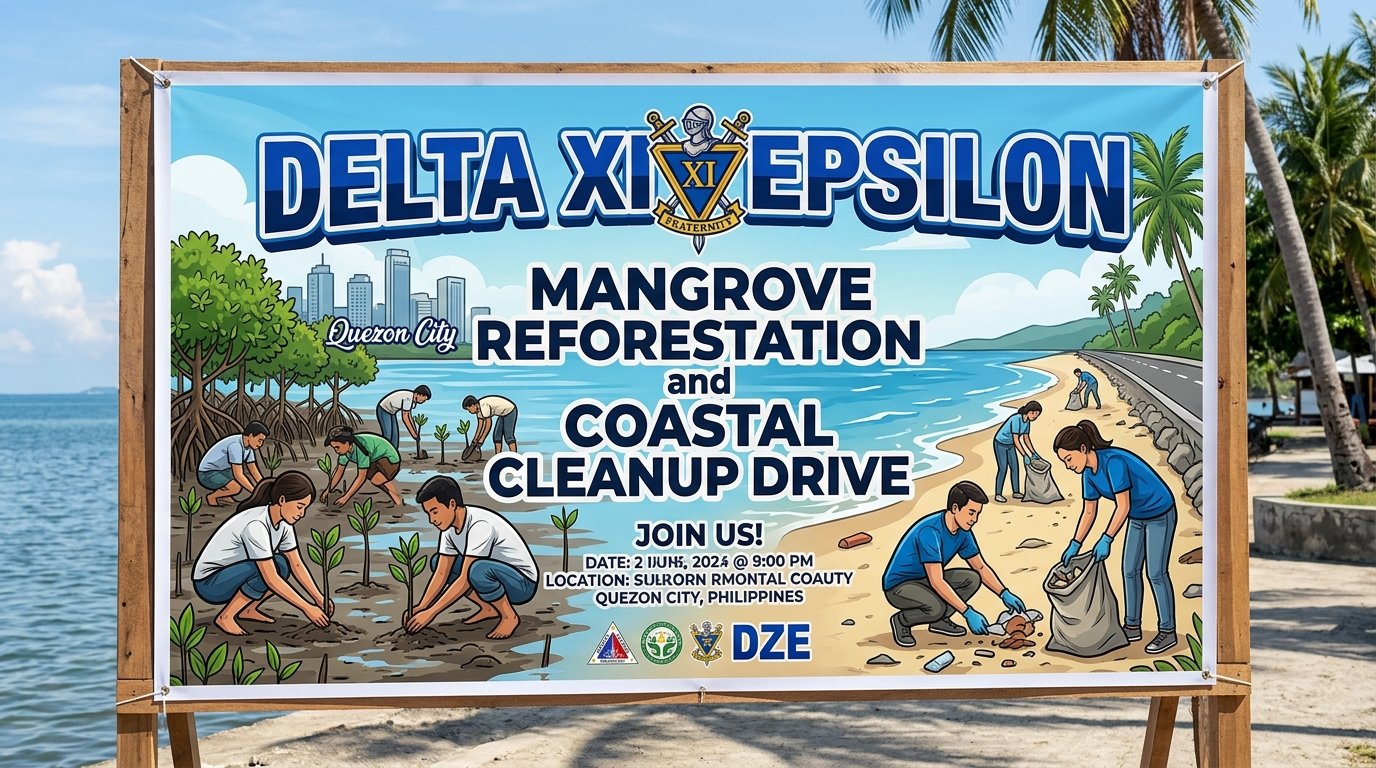Mangrove Reforestation and Coastal Cleanup Drive